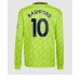 Billige Manchester United Marcus Rashford #10 Tredjetrøye 2022-23 Langermet